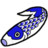 Koi blue Icon